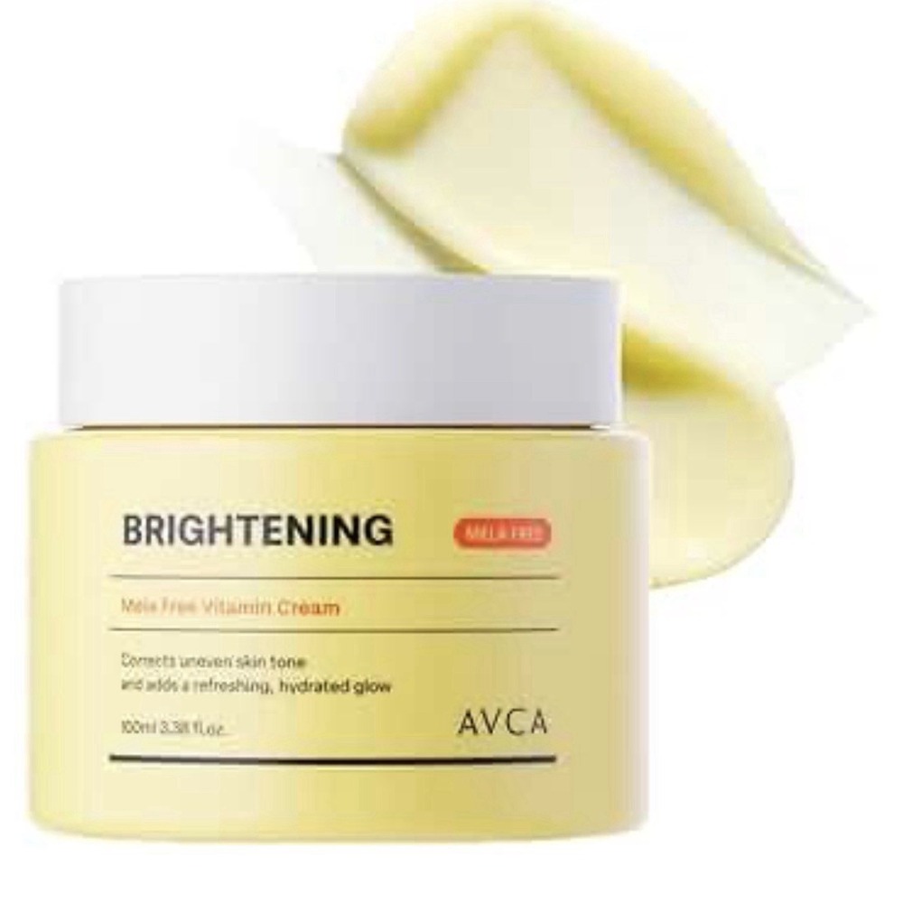 AVCA Mela Free Vitamin Brightening Cream 5%Niacinamide Dark Spot Corrector 100ml